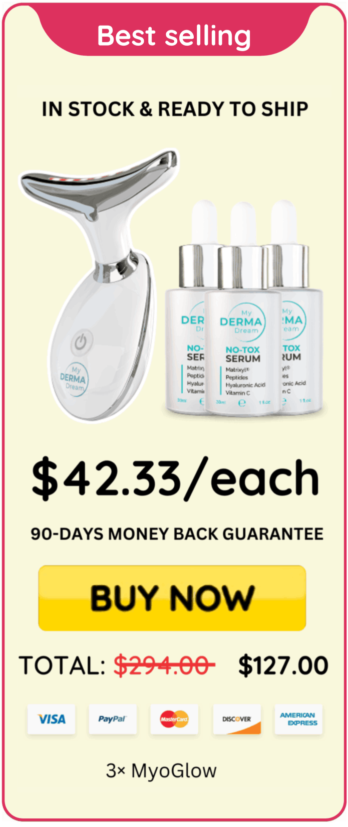 Myoglow offer price